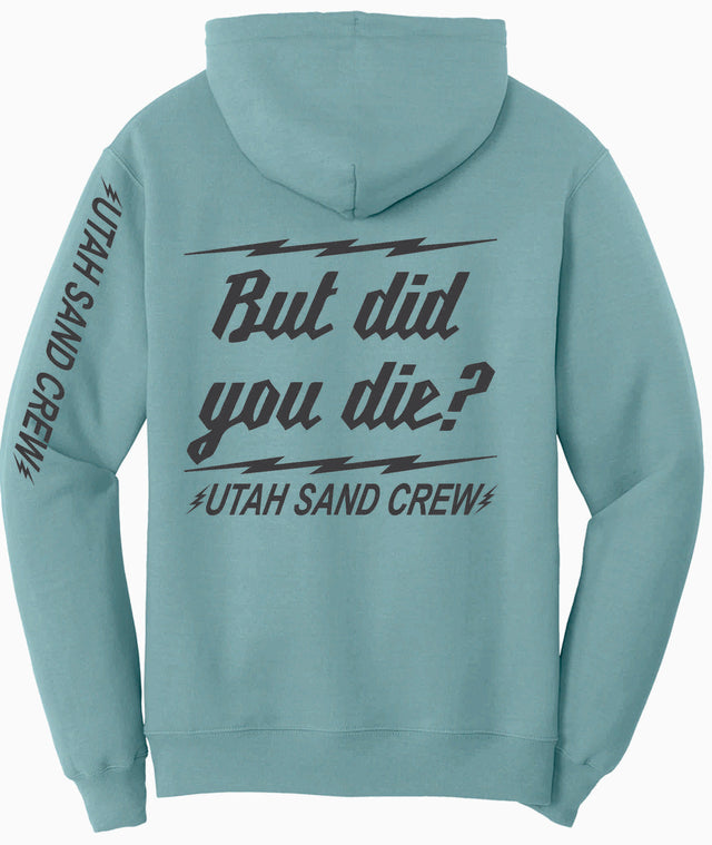 But Did You Die? Sand Mountain Sand Crew Stonewashed Hoodie