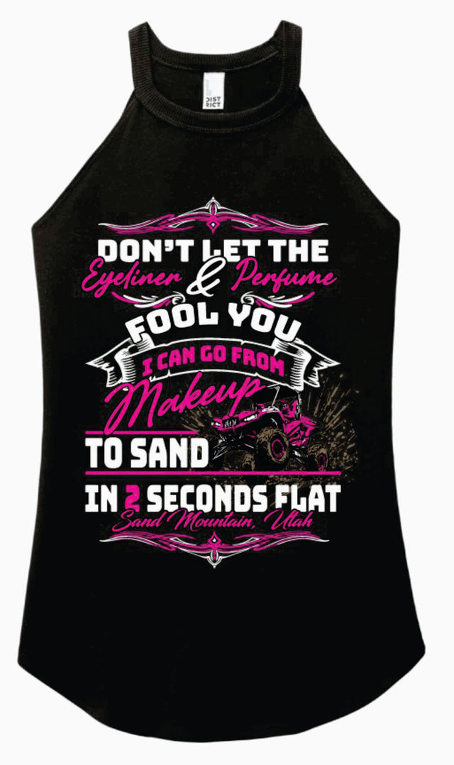 DON'T LET THE EYELINER AND MAKEUP FOOL YOU! TANK TOP