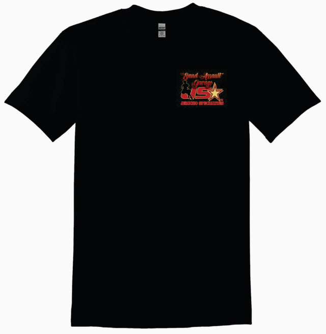 Sand Assault Garage Spark Plug Pin Up T-Shirt