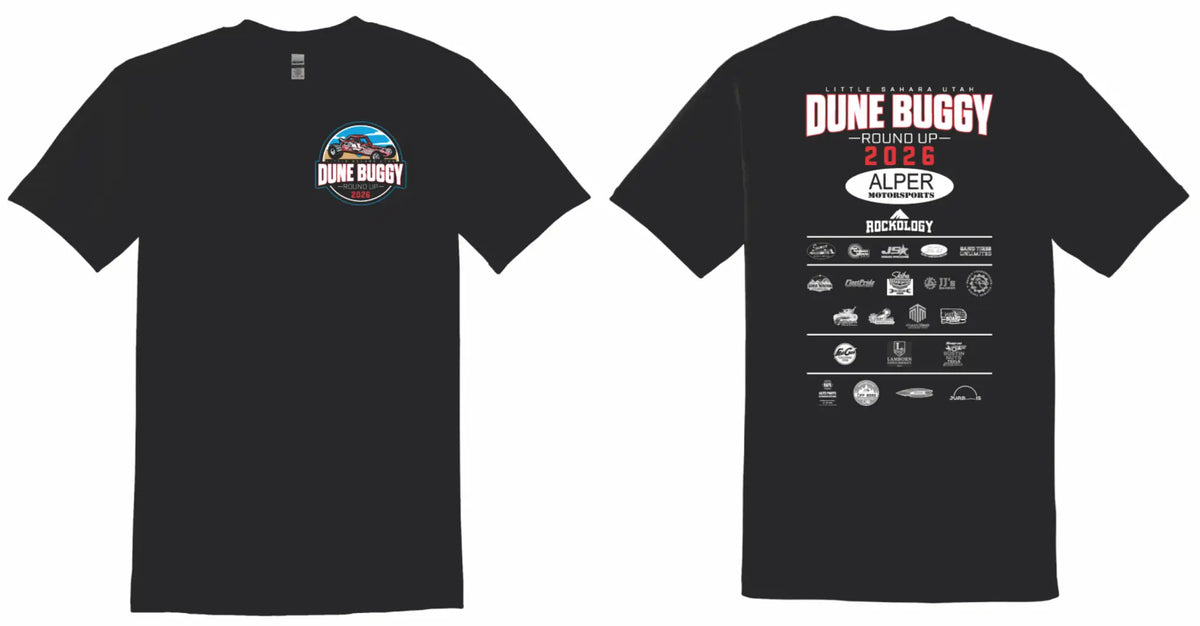 2026 DUNE BUGGY ROUND UP β OFFICIAL EVENT SHIRT