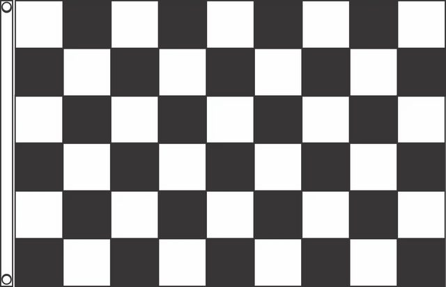 Black And White Checker Flag