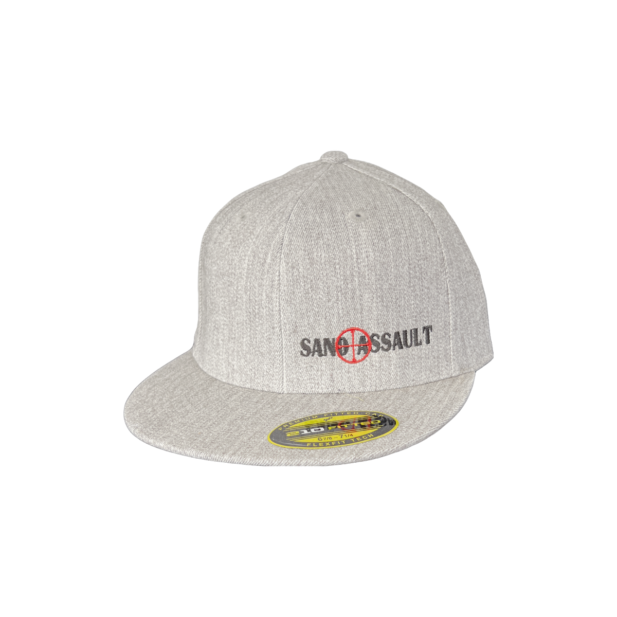 Sand Assault Heather Gray Flatbill Hat