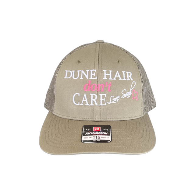 Dune Hair Dont Care Khaki Trucker Hat
