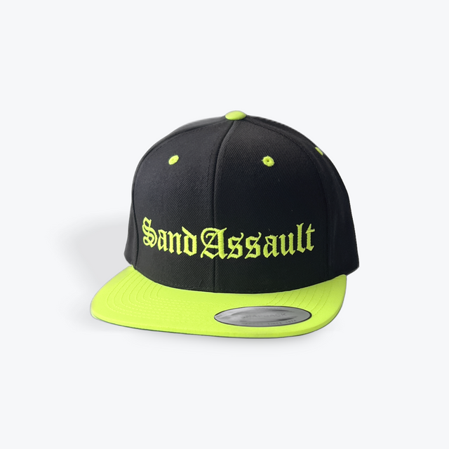 Sand Assault Neon Snapback Hat