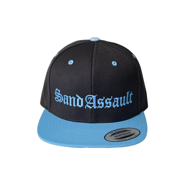 Sand Assault Blue Snapback Hat