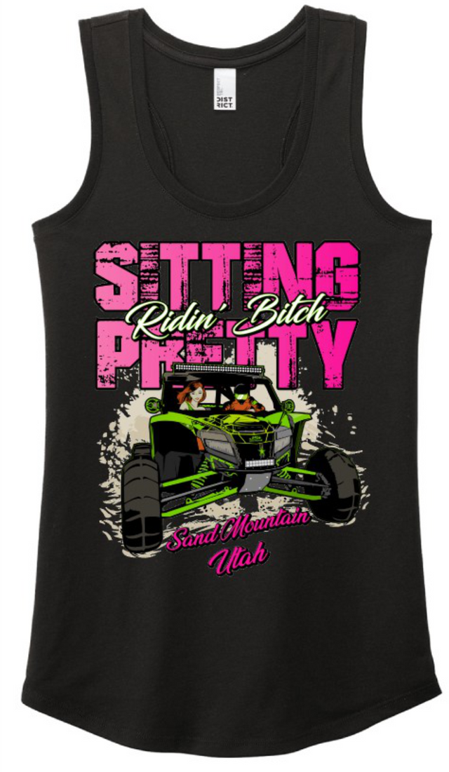 Sand Mountain Sitting Pretty Ridin Bitch Tank