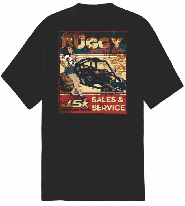 BUGGY SERVICE PINUP TEE