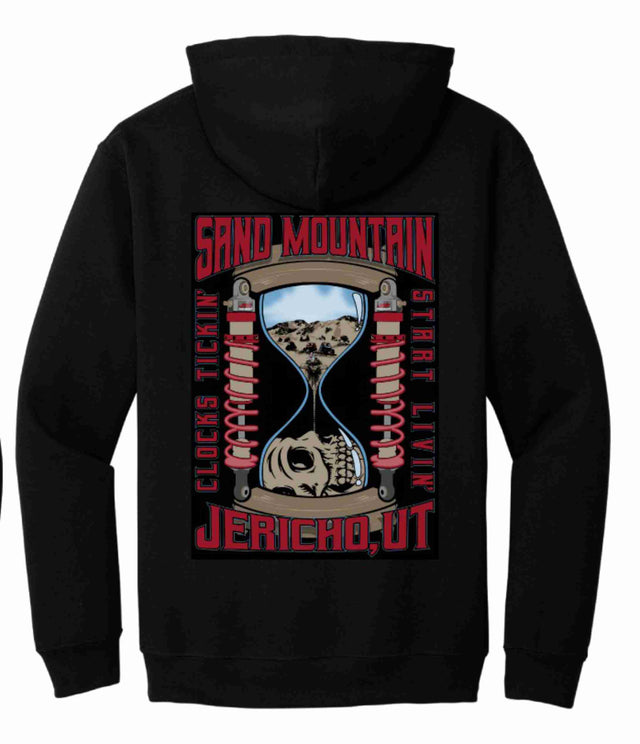 Clocks Tickin Start Livin Hoodie Also Available in a Zip Up