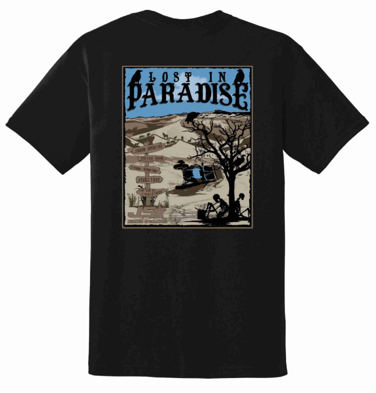 Lost in Paradise Tee
