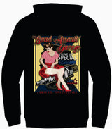 Sand Assault Garage Spark Plug Pin Up Also Available in a Zip UP