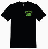 RIDE LUCKY NEON GREEN TEE