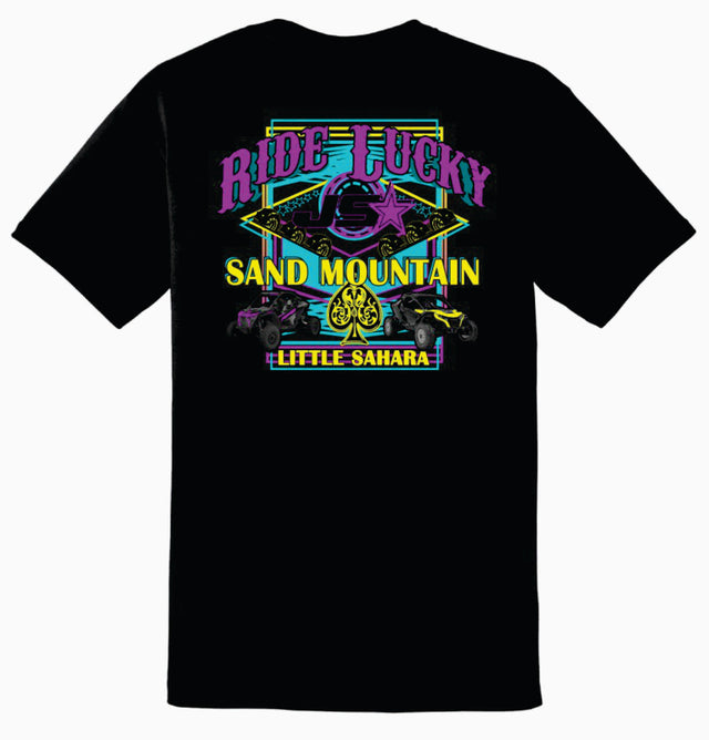 RIDE LUCKY NEON PURPLE TEE