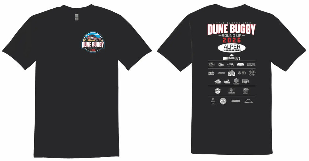 2026 DUNE BUGGY ROUND UP – OFFICIAL EVENT SHIRT