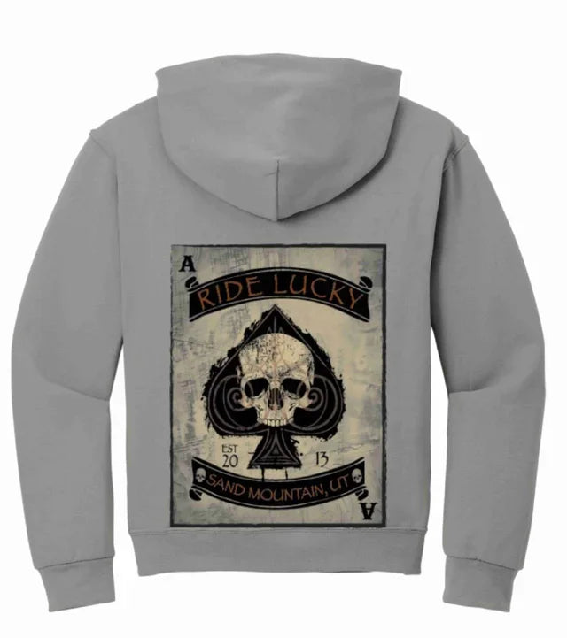 Sand Mountain Ride Lucky Spade Hoodie