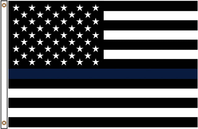 USA Blue Line Flag