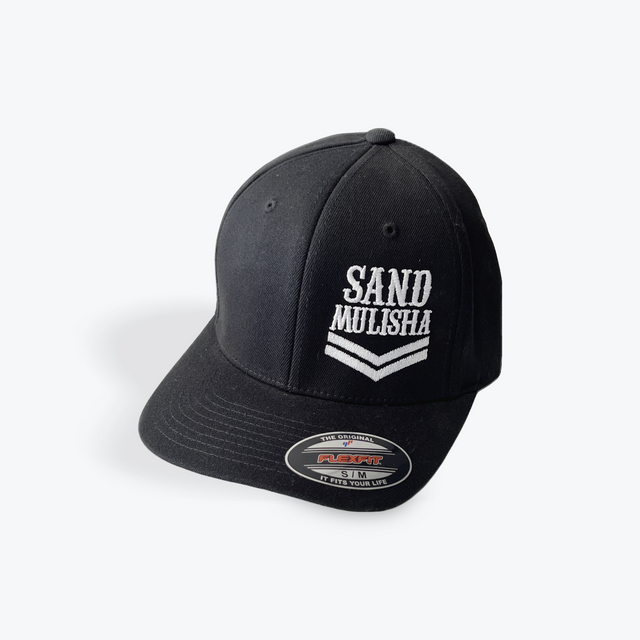 Sand Mulisha White Black FlexFit Hat