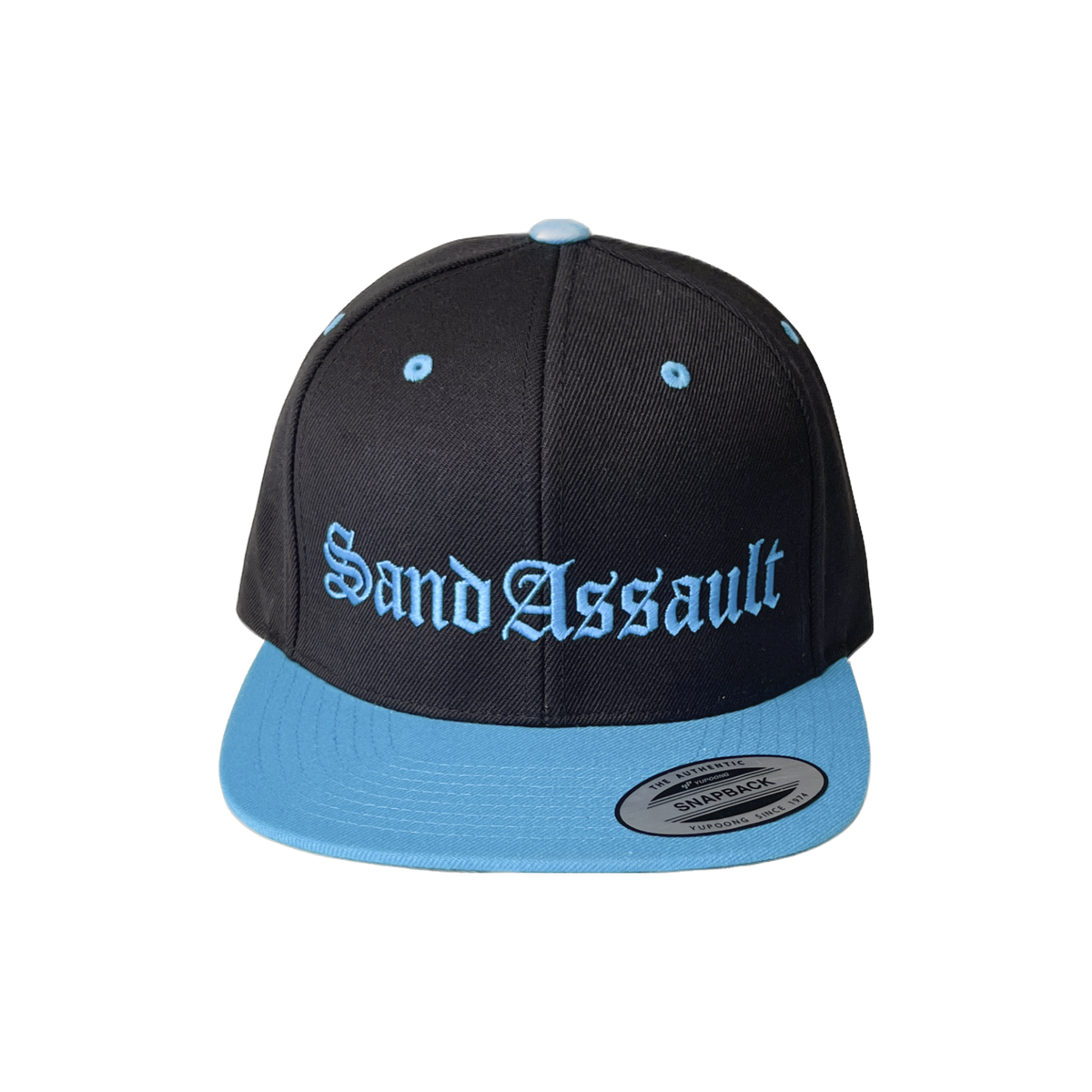 Sand Assault Blue Snapback Hat