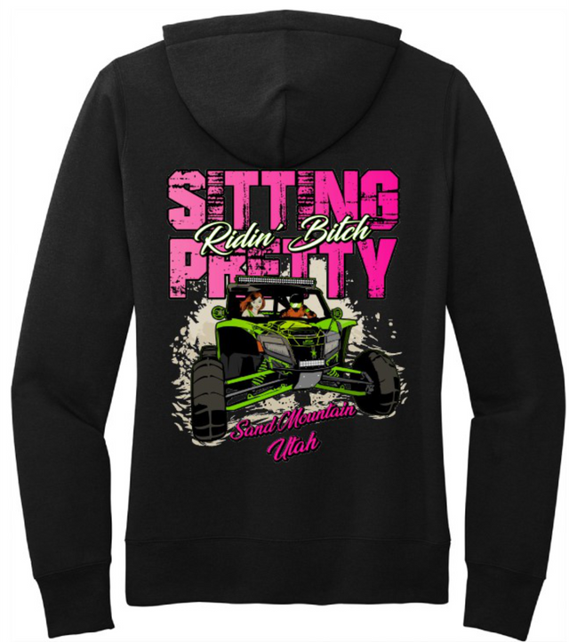 Sand Mountain Sitting Pretty Ridin Bitch Hoodie