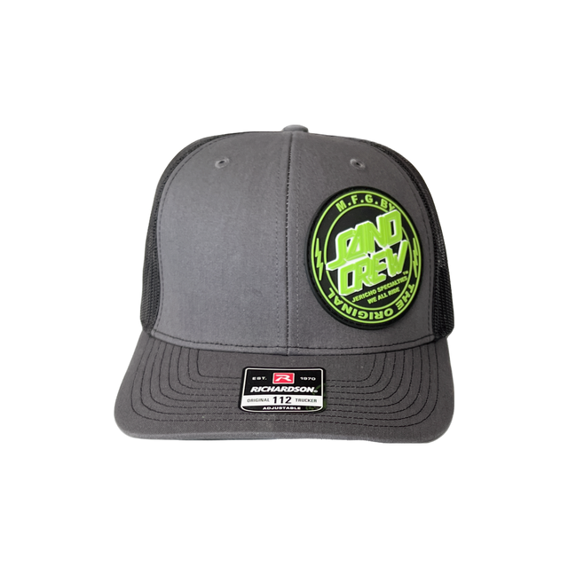 Sand Crew Neon Green Hat