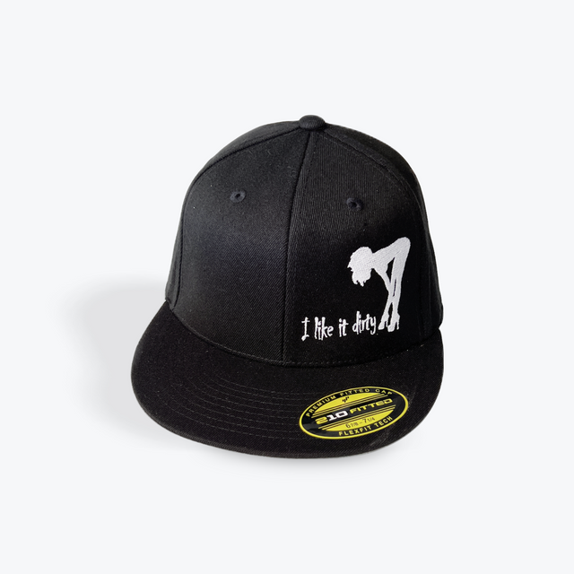 I Like It Dirty Sand Mt Babe Flat Bill Snap Back Hat