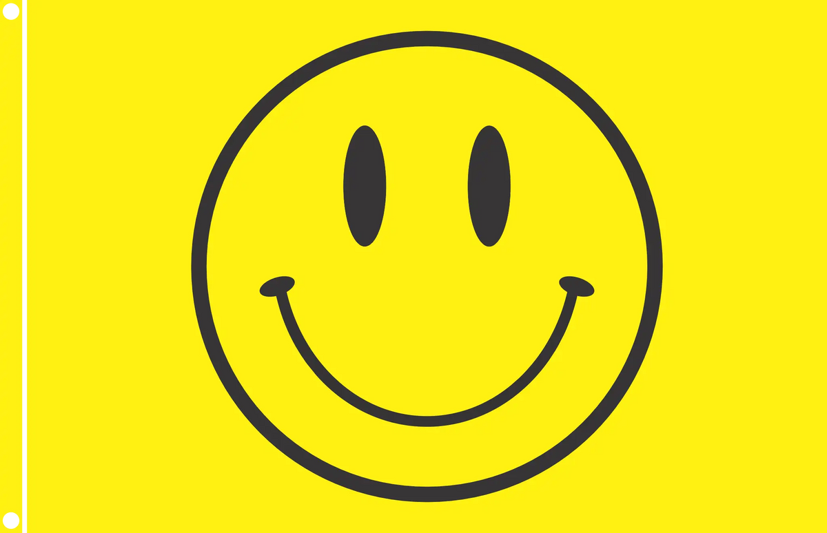 Happy Face Flag
