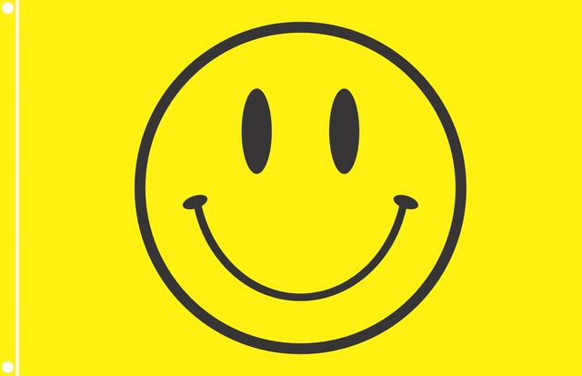 Happy Face Flag