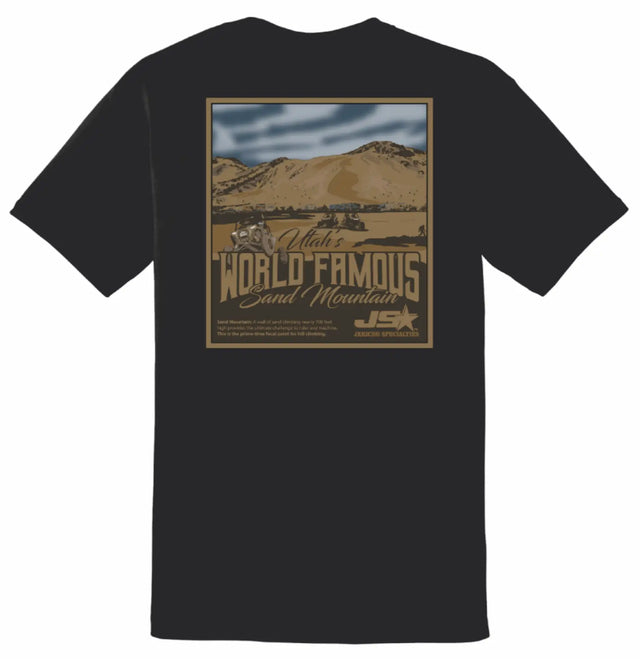 WORLD FAMOUS SAND MOUNTAIN UTAH TEE