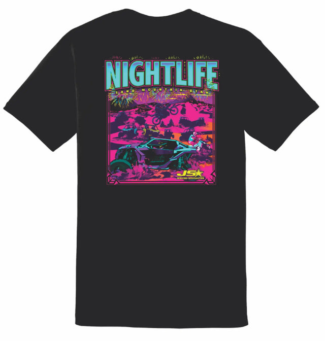 SAND MOUNTAIN UTAH NIGHTLIFE TEE